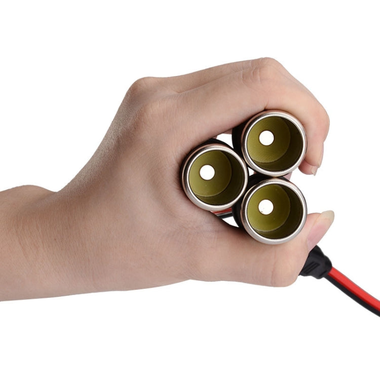 1 To 3 Car High-power Cigarette Lighter - Cigar Socket by buy2fix | Online Shopping UK | buy2fix