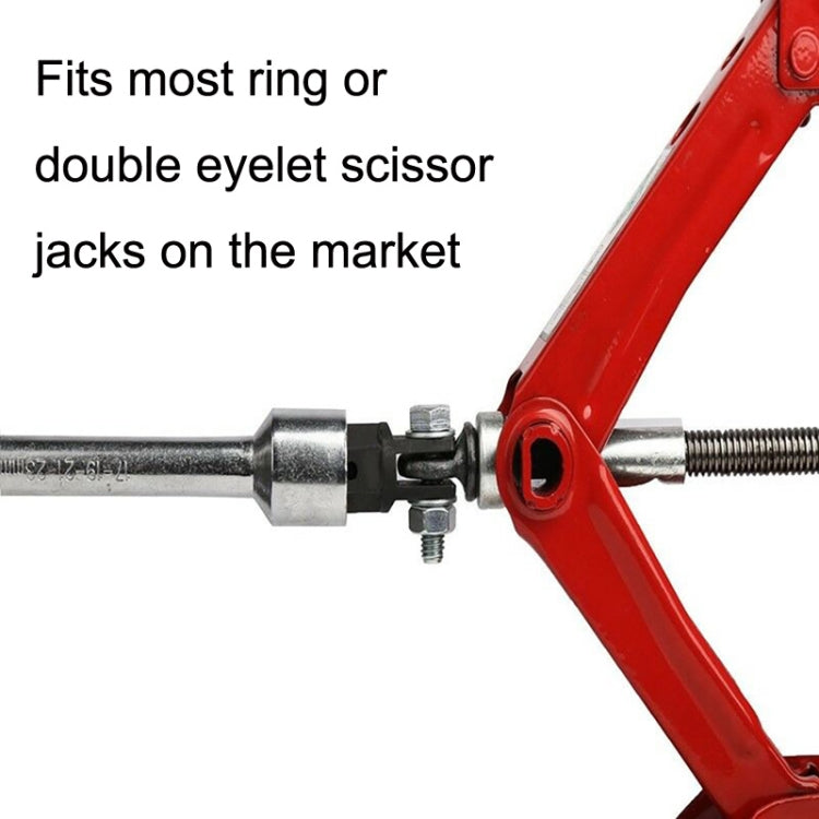 TO-OL009 Car Scissors Jack Adapter(Black) - Car Jacks by buy2fix | Online Shopping UK | buy2fix