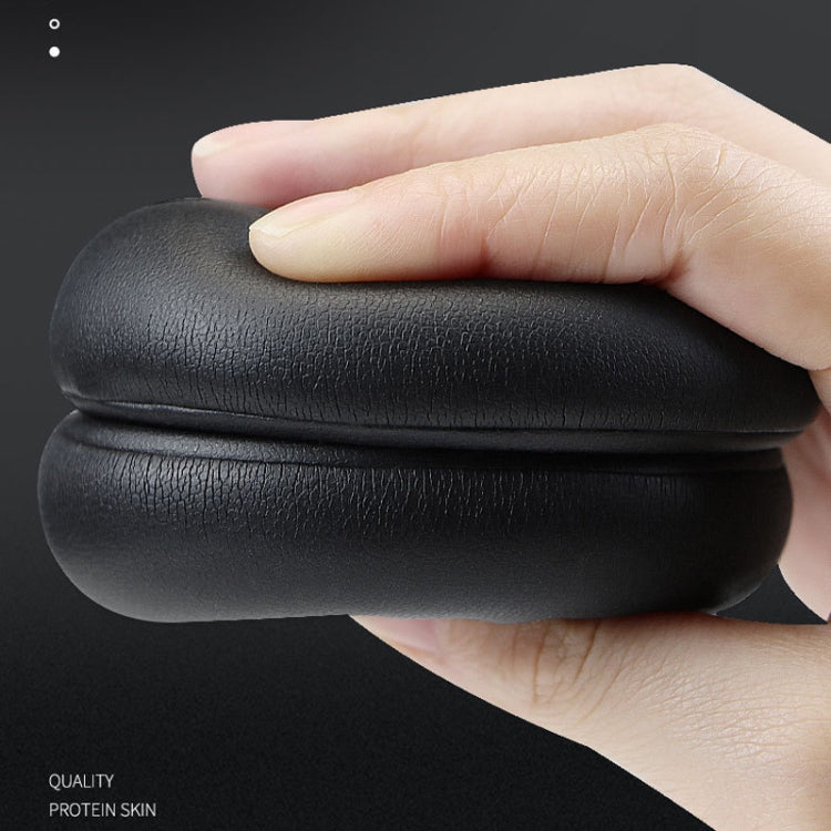 2pcs Sponge Ear Pads For Jabra Elite 45h Headset(Black) - Earmuff & Pad by buy2fix | Online Shopping UK | buy2fix