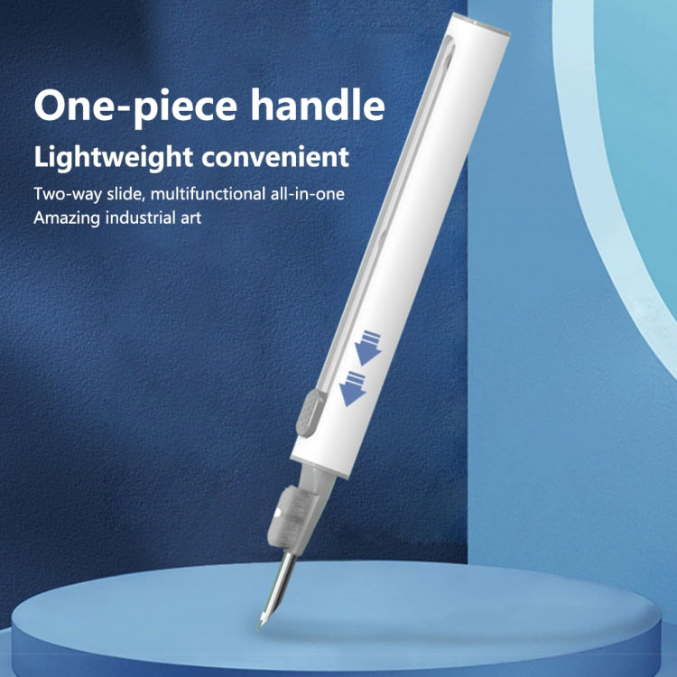 Q5 Bluetooth Earphone Telescopic Cleaning Pen Brush(White) - Other Accessories by buy2fix | Online Shopping UK | buy2fix
