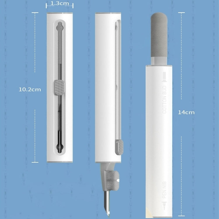 Q5 Bluetooth Earphone Telescopic Cleaning Pen Brush(White) - Other Accessories by buy2fix | Online Shopping UK | buy2fix