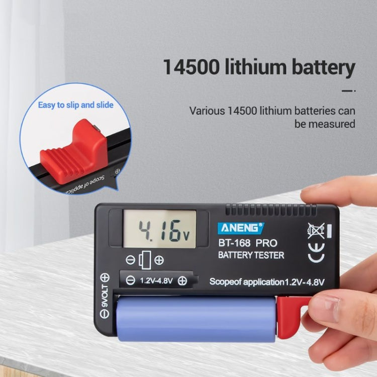 ANENG BT-168 PRO High Precision Battery Voltage Tester - Battery & Resistance Tester by ANENG | Online Shopping UK | buy2fix