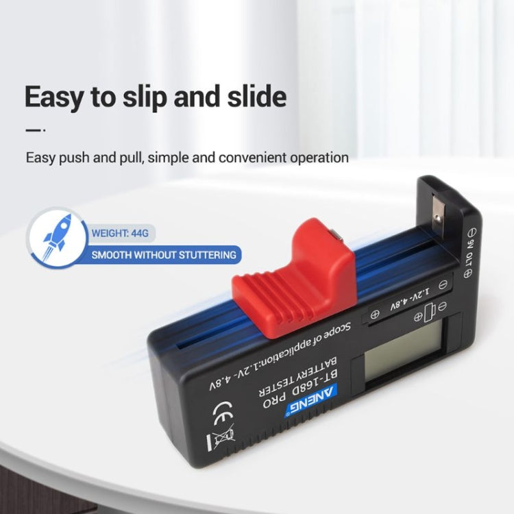 ANENG BT-168 PRO High Precision Battery Voltage Tester - Battery & Resistance Tester by ANENG | Online Shopping UK | buy2fix