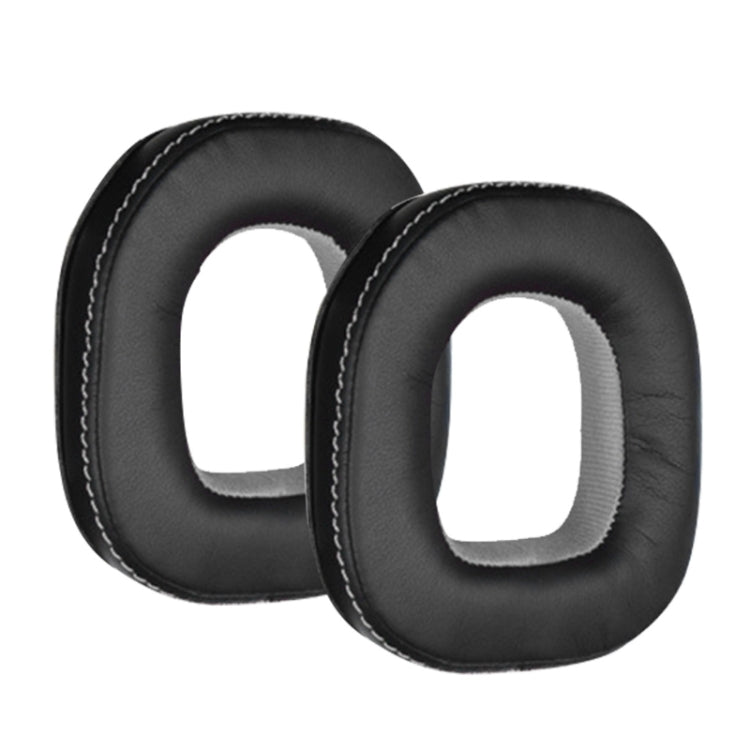 2pcs Sponge Earpad For Logitech Astro A50 Gen3/Gen4 Headset(Black+Gray) - Earmuff & Pad by buy2fix | Online Shopping UK | buy2fix