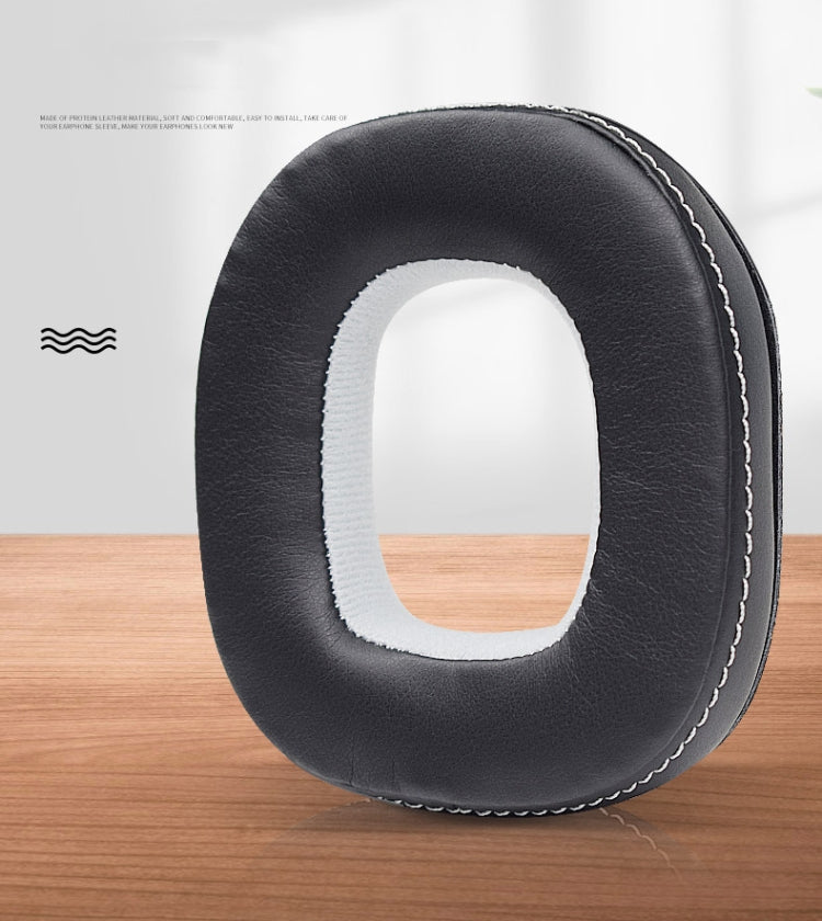 2pcs Sponge Earpad For Logitech Astro A50 Gen3/Gen4 Headset(Black+Gray) - Earmuff & Pad by buy2fix | Online Shopping UK | buy2fix