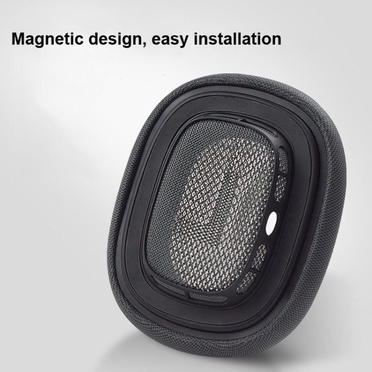2 PCS Foam Earpads Earmuffs For AirPods Max(Mesh Light Gray) - Earmuff & Pad by buy2fix | Online Shopping UK | buy2fix