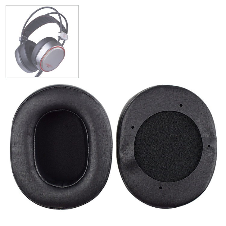 1 Pair Sponge Ear Pads for Xiberia XL / XO / V20 Headset(Black) - Earmuff & Pad by buy2fix | Online Shopping UK | buy2fix