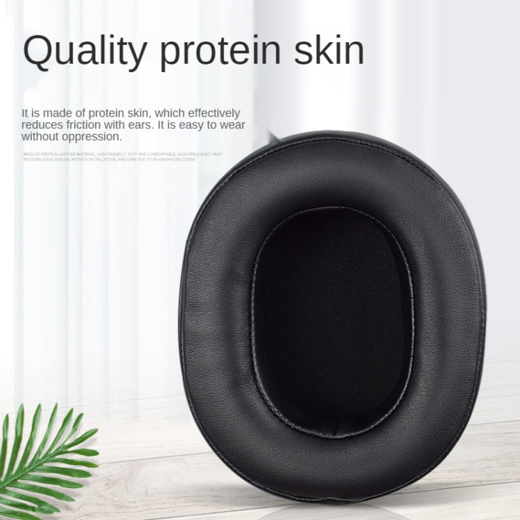 1 Pair Sponge Ear Pads for Xiberia XL / XO / V20 Headset(Black) - Earmuff & Pad by buy2fix | Online Shopping UK | buy2fix