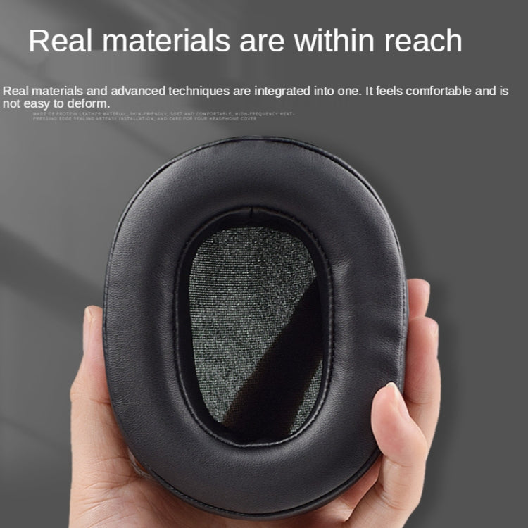 1 Pair Sponge Ear Pads for Xiberia XL / XO / V20 Headset(Black) - Earmuff & Pad by buy2fix | Online Shopping UK | buy2fix