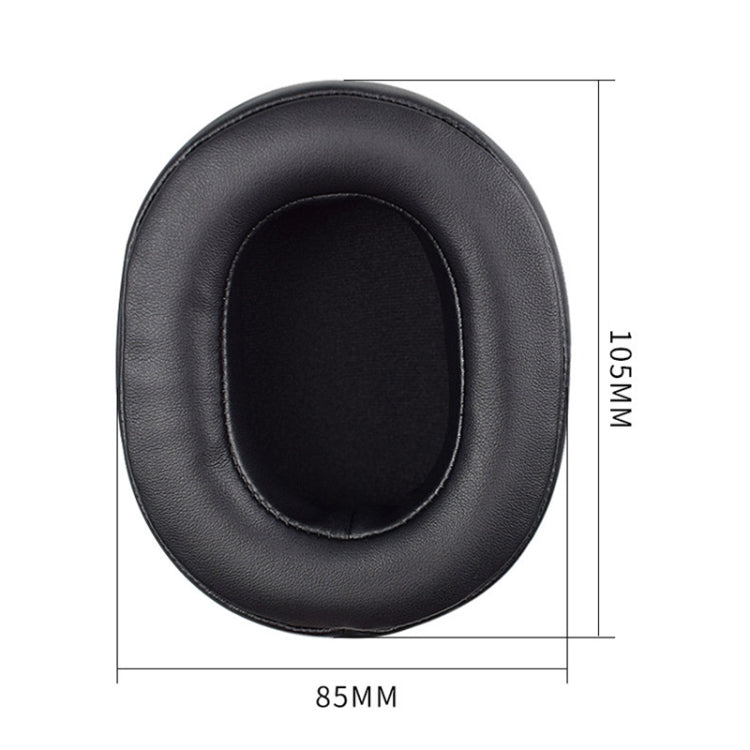 1 Pair Sponge Ear Pads for Xiberia XL / XO / V20 Headset(Black) - Earmuff & Pad by buy2fix | Online Shopping UK | buy2fix
