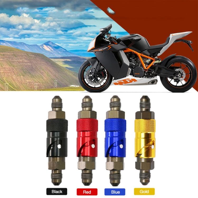 Motorcycle Universal Brake Hose Quick Release Joint(Gold) by buy2fix