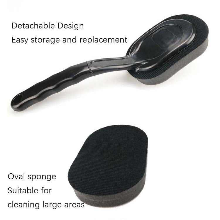 3 Sets LT001 Long Shank Sponge Brush(Handle+Sponge) - Polishing Machine & Accessories by buy2fix | Online Shopping UK | buy2fix