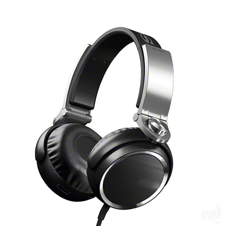 2pcs Sponge Ear Pads For SONY MDR-XB600 Headset(Black) - Earmuff & Pad by buy2fix | Online Shopping UK | buy2fix