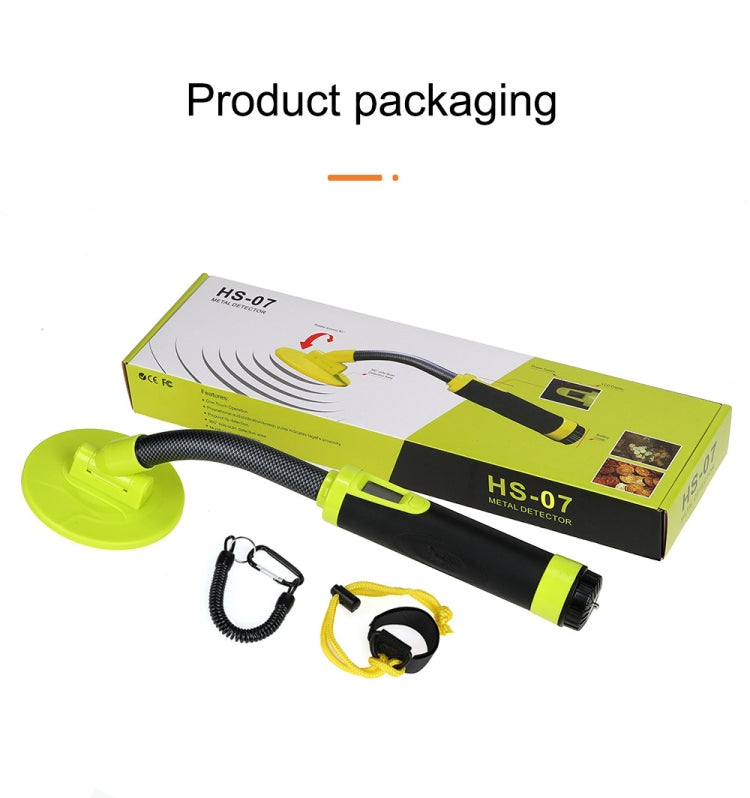 HS-07 Handheld Treasure Hunt Metal Detector Positioning Rod(Green) - Metal Detector by buy2fix | Online Shopping UK | buy2fix