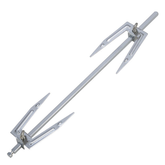 Stainless Steel Roast Chicken Skewer Cook Oven BBQ Grilled Fork by buy2fix