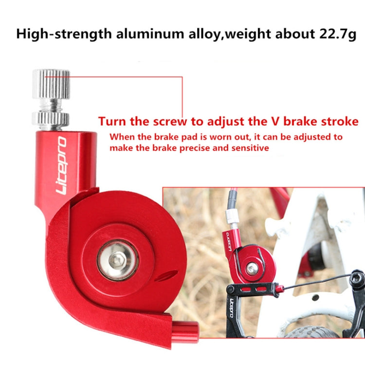 LitePro Bike V-Brake Stroke Converter(Black) - Bicycle Brake Parts by LitePro | Online Shopping UK | buy2fix