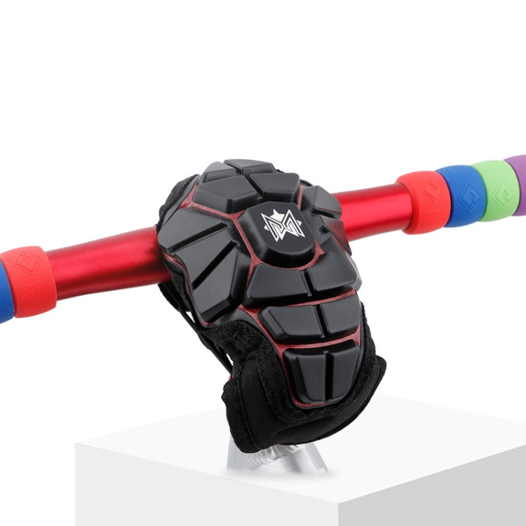 Meroca Children Balance Bike Handle Protective Cover(Black Red) - Accessories & Parts by buy2fix | Online Shopping UK | buy2fix