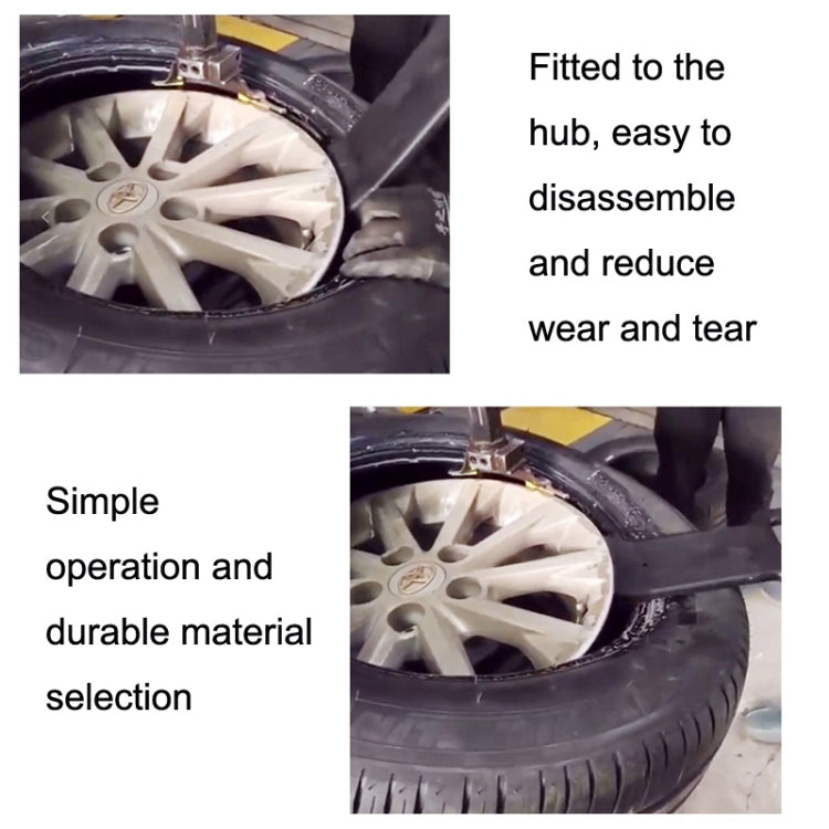 2pcs Flat Tire Labor-Saving Beading Rod(Black) - Tire Repair & Installation Tools by buy2fix | Online Shopping UK | buy2fix