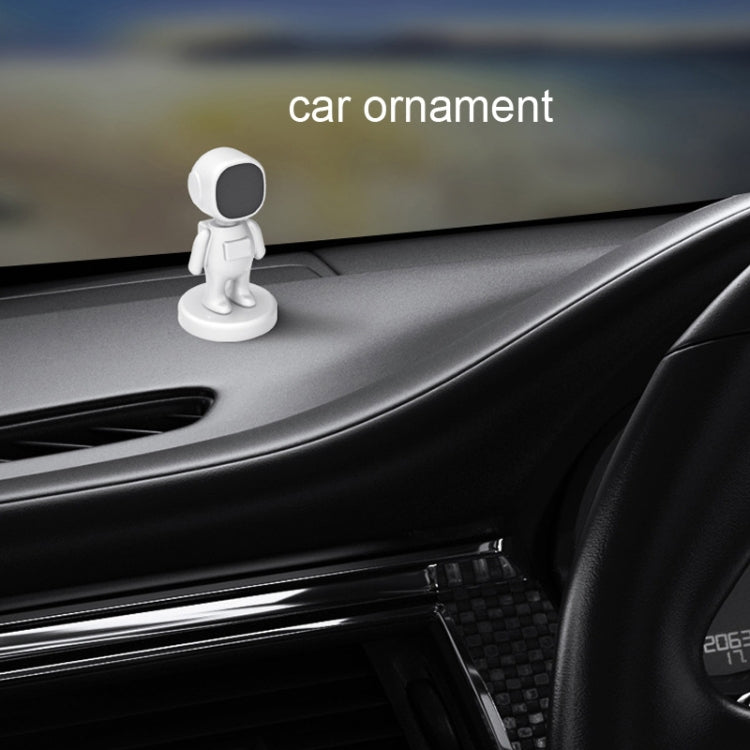 TOPFREE Astronaut Car Bracket Magnetic Adhesive Paste Navigation Car Phone Bracket(Black) by buy2fix