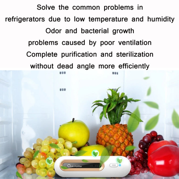 M9 Mini Ozone Sterilizer Home Refrigerator Deodorizer(White) - Air Purifiers & Accessories by buy2fix | Online Shopping UK | buy2fix