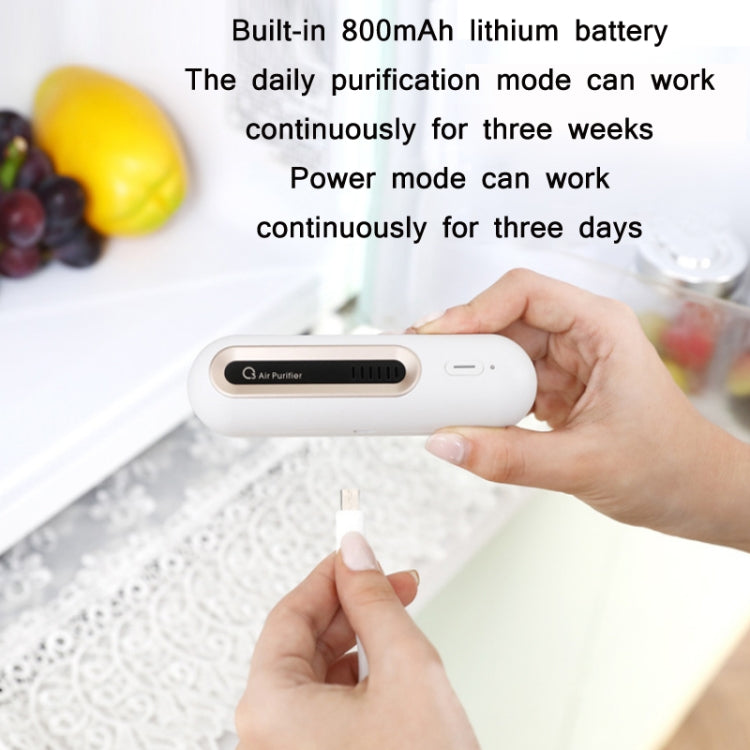 M9 Mini Ozone Sterilizer Home Refrigerator Deodorizer(White) - Air Purifiers & Accessories by buy2fix | Online Shopping UK | buy2fix
