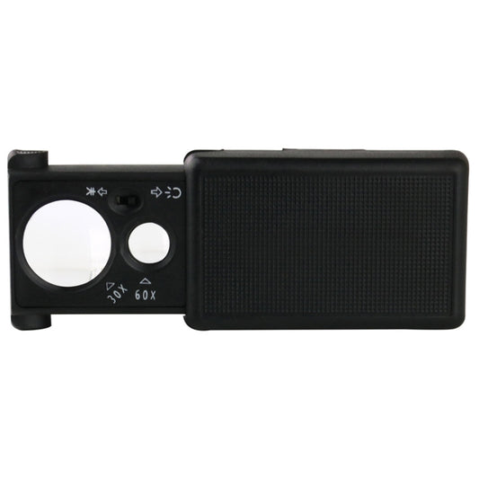 9881 30-60X Pull-Out LED Light Banknote Inspection Lamp with Lanyard by buy2fix