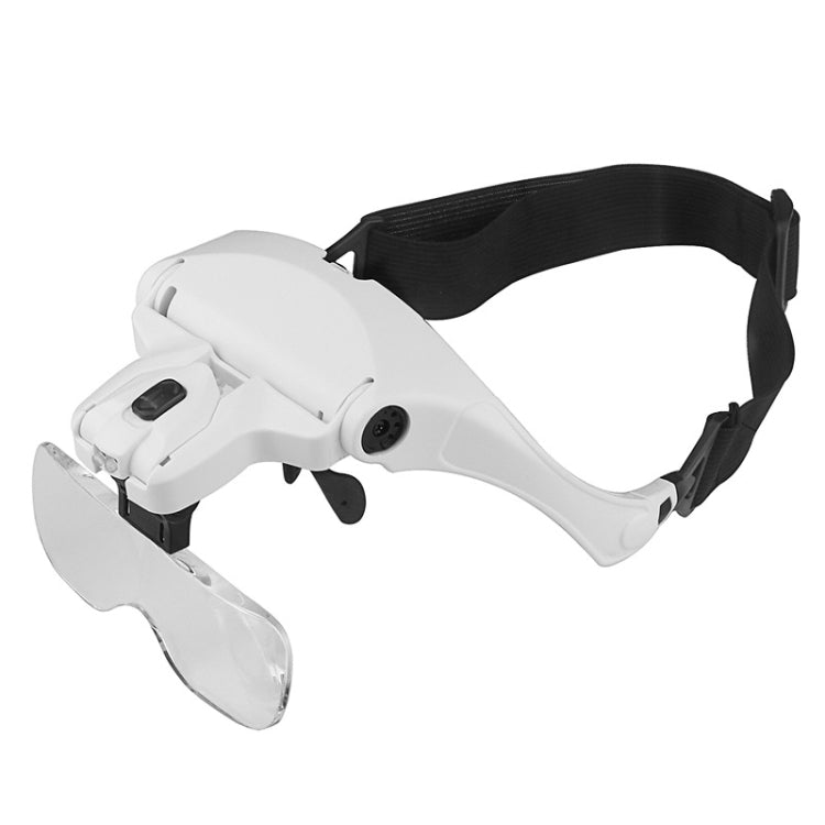 9892B2 1X / 1.5X / 2X / 2.5X / 3.5X Multifunctional Head Mounted Magnifier - Glasses Style by buy2fix | Online Shopping UK | buy2fix