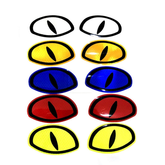 Car Safety Warning Reflective Stickers(Diamond Yellow) by buy2fix