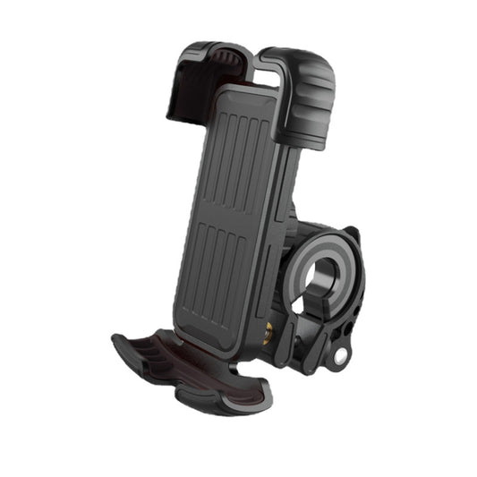 YYS-443-1 Bicycle Push Type Mobile Phone Navigation Bracket(Black) by buy2fix