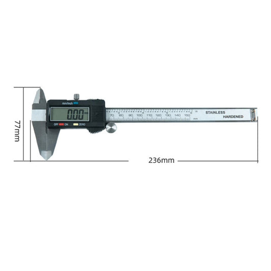0-300mm Stainless Steel Electronic Digital Vernier Caliper - Measuring Tools by buy2fix | Online Shopping UK | buy2fix