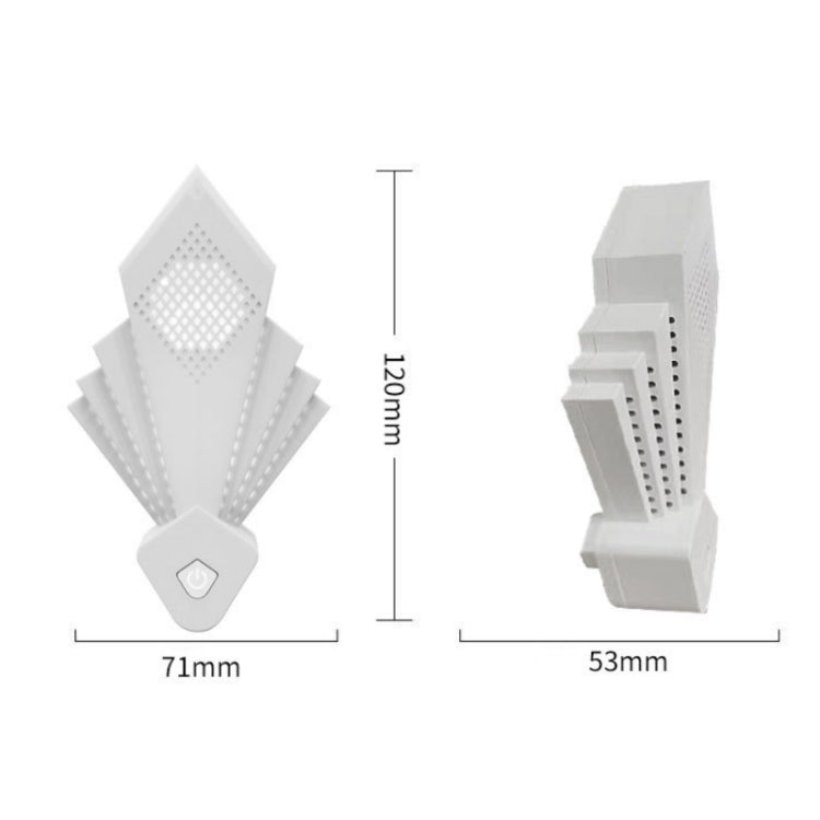 Ry001 Ultrasonic Electronic Mosquito Repellent Night Light, Plug Specifications: US Plug(White) - Repellents by buy2fix | Online Shopping UK | buy2fix