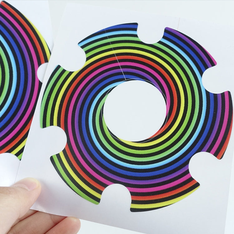 1 Pair Scooter Motor Waterproof Protective Sticker For Xiaomi Mijia M365 / M365 Pro / Pro 2 / 1S(Colorful 8) - Accessories & Parts by buy2fix | Online Shopping UK | buy2fix