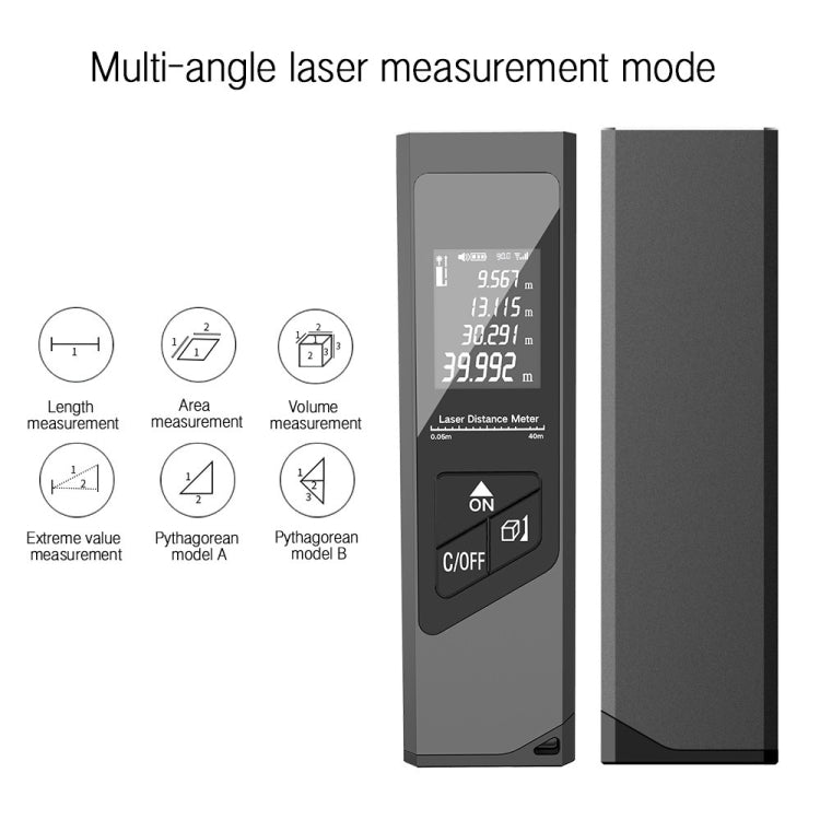 M3 Digital Display Laser Rangefinder Infrared Level - Laser Rangefinder by buy2fix | Online Shopping UK | buy2fix