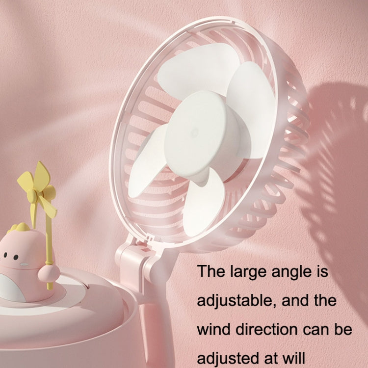 A04a USB Cute Pet Kettle Spray Desktop Fan(White Lucky Cat) - Electric Fans by buy2fix | Online Shopping UK | buy2fix