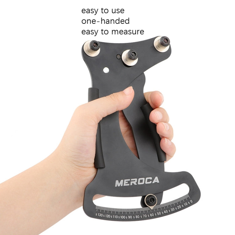 MEROCA Bicycle Ring Calibration Tool Spoke Tension Tube Wheel Set Steel Wire, Color: Red - Maintenance tools by MEROCA | Online Shopping UK | buy2fix