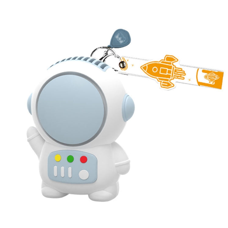 6052 USB Charging Mini Astronaut Shape Bladeless Fan(Green) - Electric Fans by buy2fix | Online Shopping UK | buy2fix