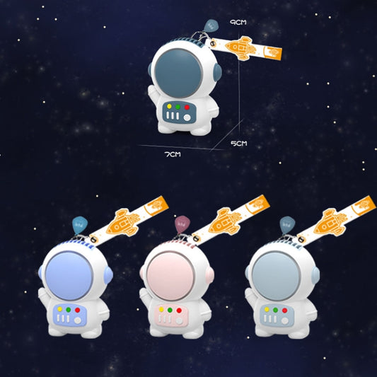 6052 USB Charging Mini Astronaut Shape Bladeless Fan(Pink) by buy2fix