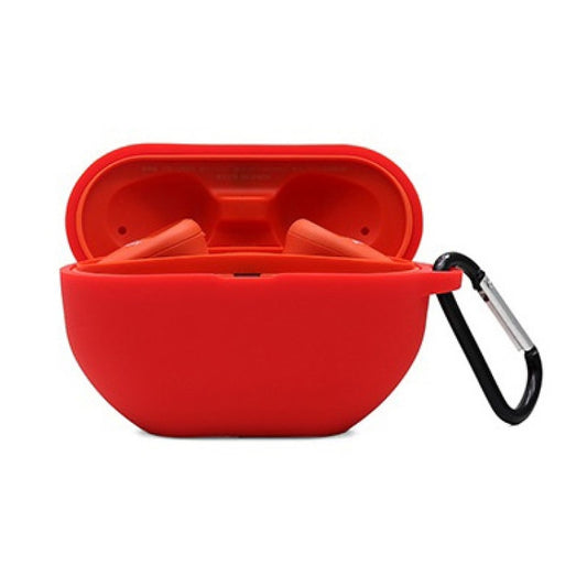 2 PCS Wireless Bluetooth Headphone Silicone Anti-Lost Protective Cover For Sony WF-SP800N(Red) by buy2fix