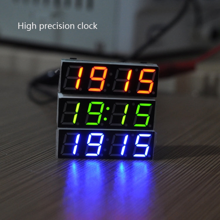 High-Precision RX8025T Digital Clock Module LED Digital Tube Electronic Clock(Green) by buy2fix