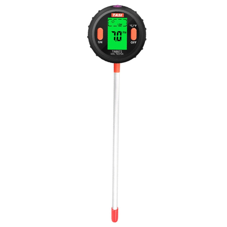 TASI Soil Test Instrument PH Test Pen Home PH Test Instrument, Specification: TA8671 - PH & Moisture Meter by TASI | Online Shopping UK | buy2fix