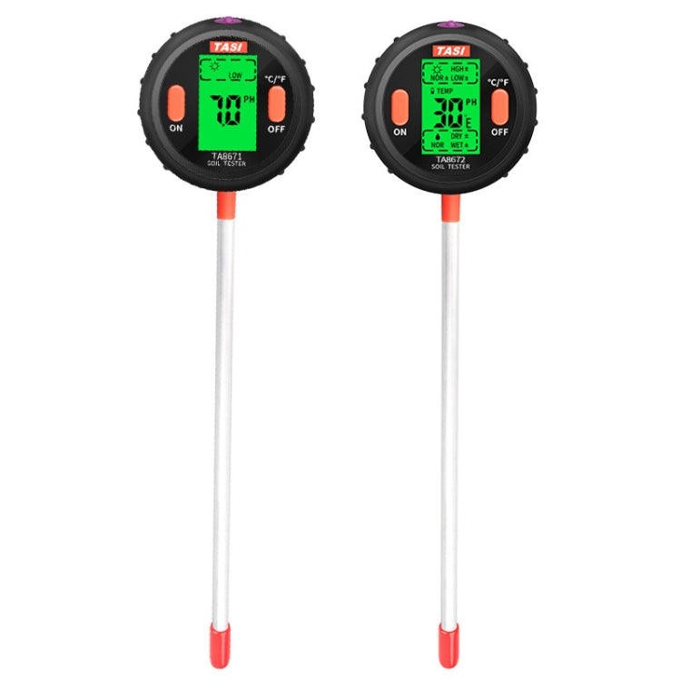 TASI Soil Test Instrument PH Test Pen Home PH Test Instrument, Specification: TA8672 - PH & Moisture Meter by TASI | Online Shopping UK | buy2fix