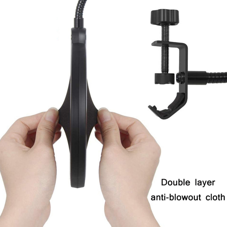Desktop Foldable Live Condenser Microphone Gimbal Bracket - Stand by buy2fix | Online Shopping UK | buy2fix
