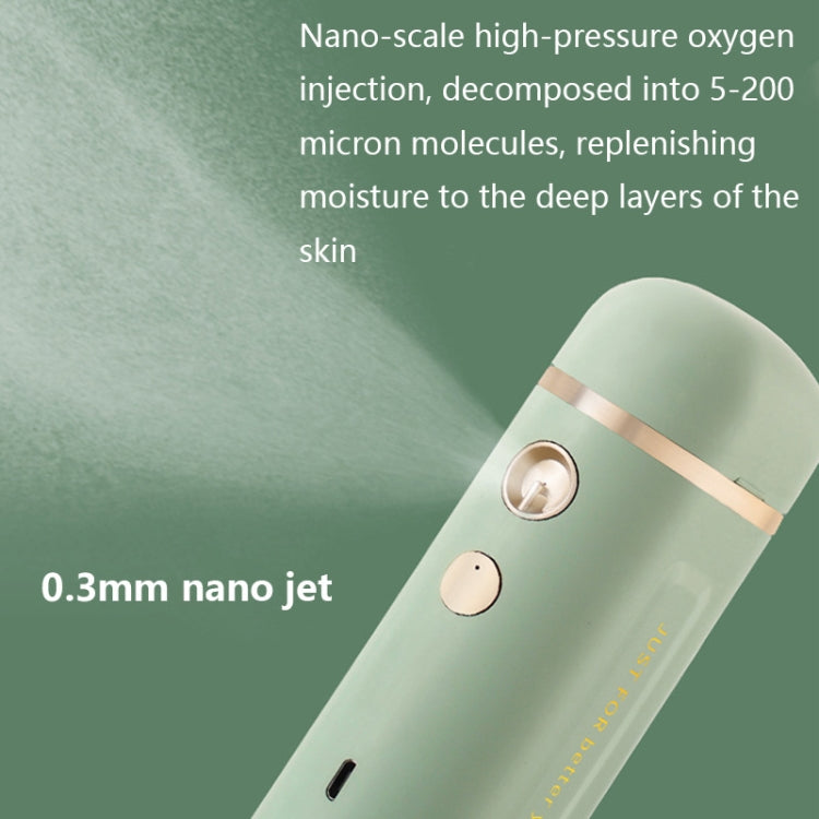 Yc168 Portable High Pressure Nano Oxygen Injector(Green) - Beauty Instrument by buy2fix | Online Shopping UK | buy2fix