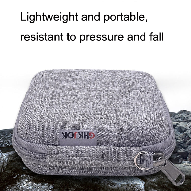 GHKJOK GH1372 Headphone Data Cable Digital Accessories Storage Bag by GHKJOK