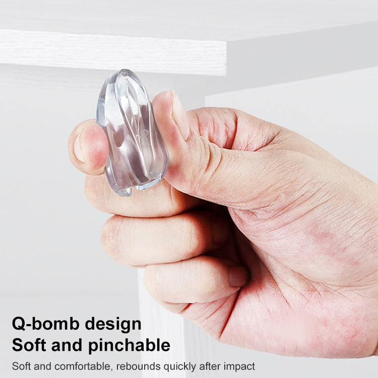 10PCS Children Anti-bump Water Drop Transparent Anti-collision Corner - Safety Equipment by buy2fix | Online Shopping UK | buy2fix