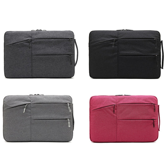 Zipper Type Polyester Business Laptop Liner Bag, Size: 14 Inch(Dark Gray) by buy2fix