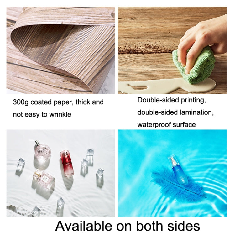 2 PCS 3D Stereoscopic Double-sided Photography Background Board(Afternoon Tea) - Other by buy2fix | Online Shopping UK | buy2fix