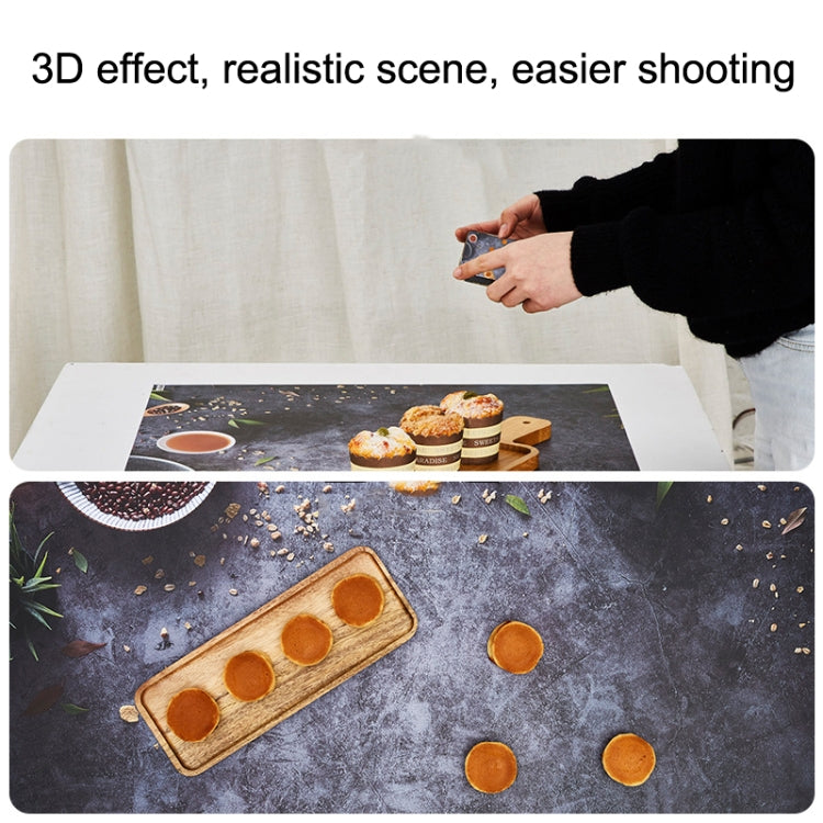 2 PCS 3D Stereoscopic Double-sided Photography Background Board(Afternoon Tea) - Other by buy2fix | Online Shopping UK | buy2fix