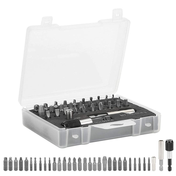 33 PCS / Set Broken Wire Extractor Set High-Speed Steel Damage Screw Disassembly Tool - Screws by buy2fix | Online Shopping UK | buy2fix