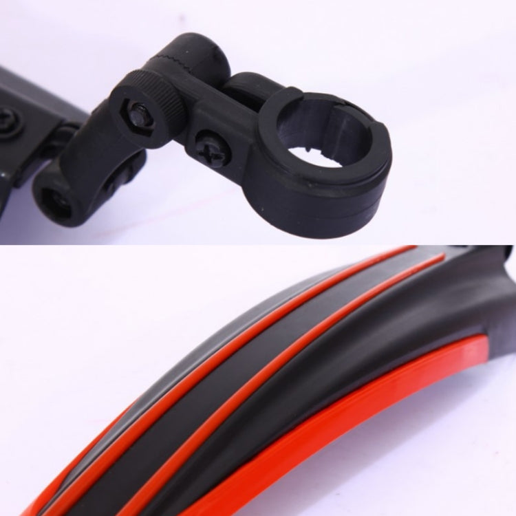 1 Set Dual Color Bicycle Mudguard Mountain Bike Fenders Set(Black and White) - Mudguards by buy2fix | Online Shopping UK | buy2fix